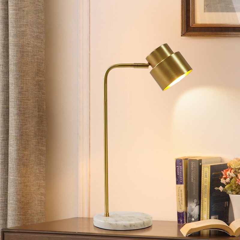 Nordic All-Copper Table Lamp - Image 3