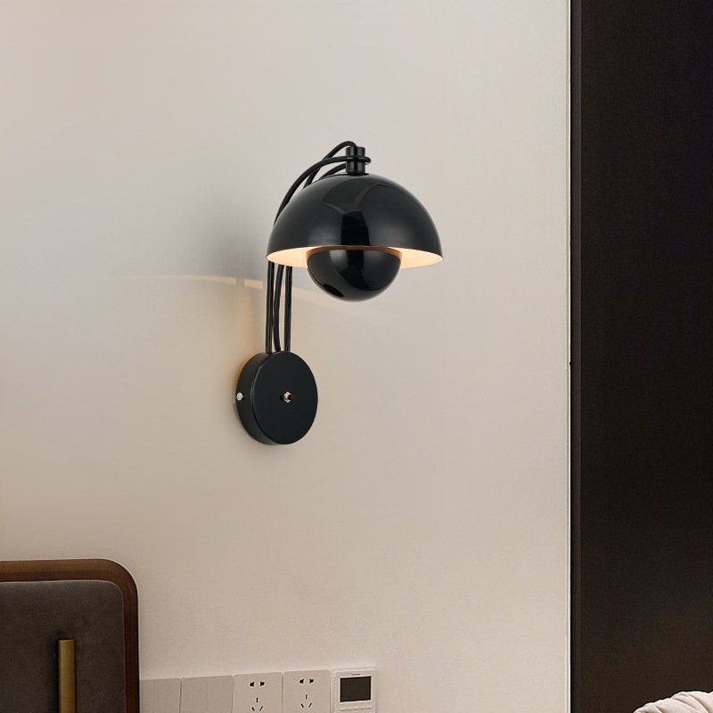 Nordic Minimalist Creative Mushroom Wall Light - Image 2