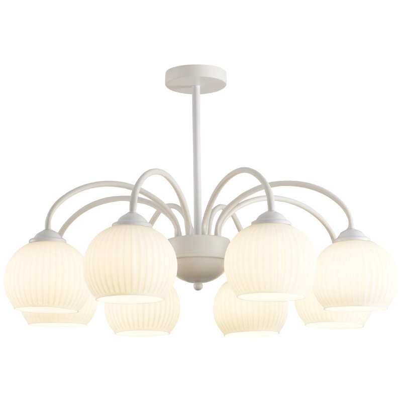 Creamy Windchime Orchid Pendant Light
