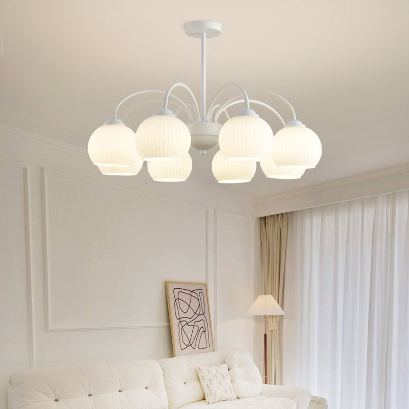 Creamy Windchime Orchid Pendant Light - Image 3